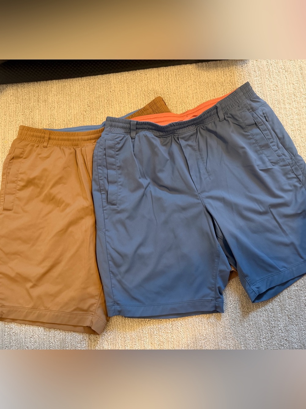 Birddogs Men's Performance Shorts XL Long- Set of 2! EUC 8.5” inseam